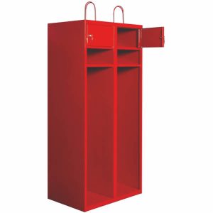 Fire cabinets and cabinets with ventilation